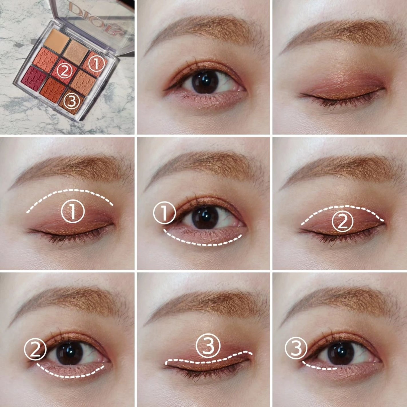 ディオール バックステージ アイ パレット/Dior/アイシャドウパレットを使ったクチコミ(4枚目)