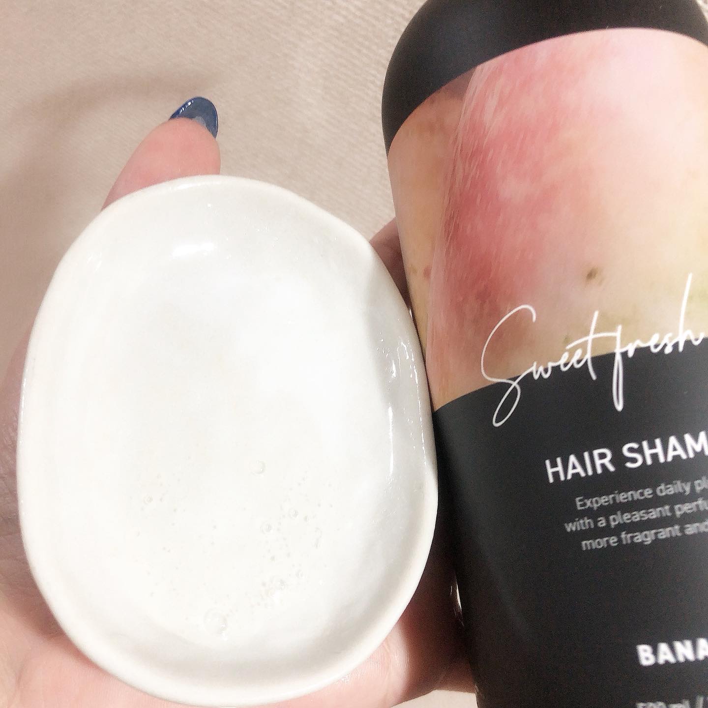 パフュームドヘアシャンプー Sweet Fresh Pear/BANANAL/市販シャンプーを使ったクチコミ（2枚目）