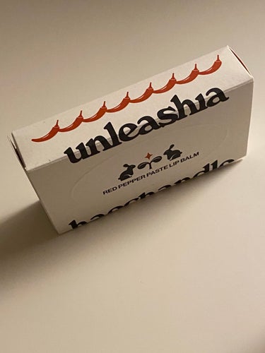 レッドペッパーテイストリップバーム/unleashia/リップケア・リップクリームを使ったクチコミ（4枚目）
