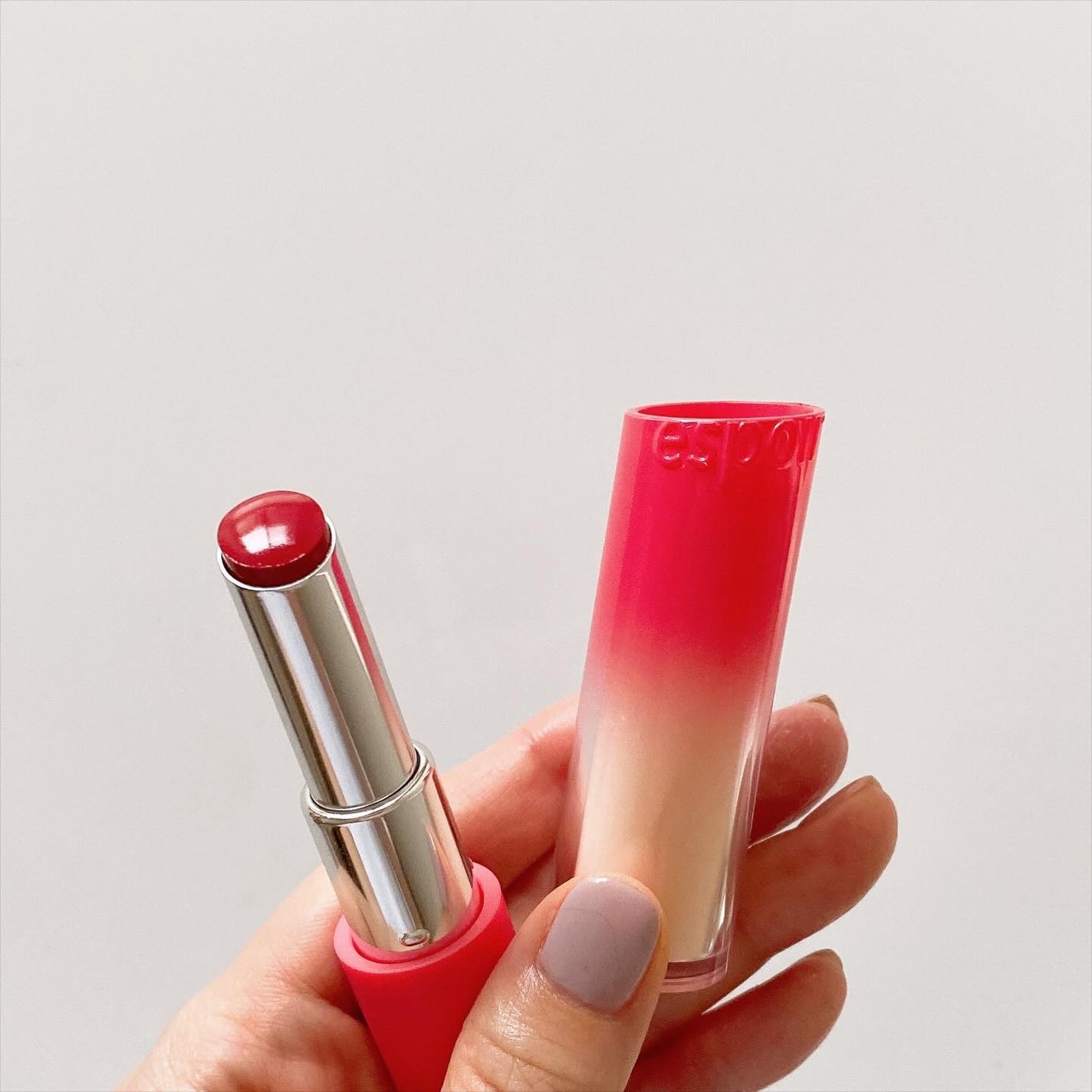 ノーウェアリップスティック バーミンググロー/espoir/口紅を使ったクチコミ(4枚目)