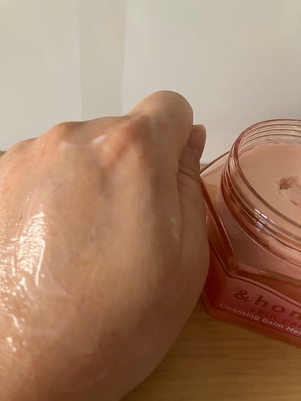 &honey クレンジングバーム メルティ ホット/&honey/クレンジングバームを使ったクチコミ(9枚目)
