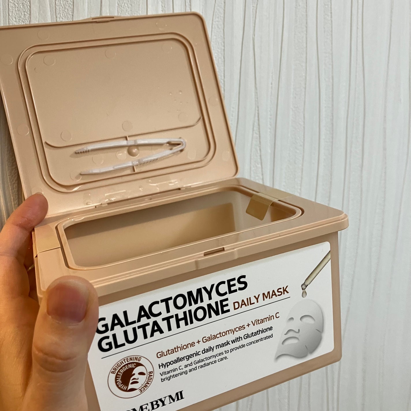 ガラクトミセス グルタチオンデイリーマスク/SOME BY MI/シートマスク・パックを使ったクチコミ(1枚目)