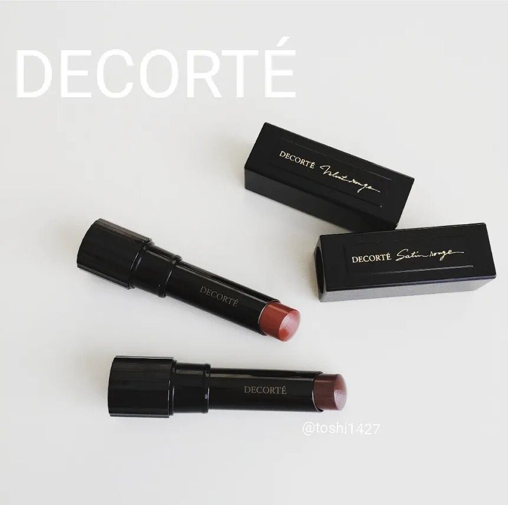 ルージュ デコルテ 46/DECORTÉ/口紅を使ったクチコミ（1枚目）