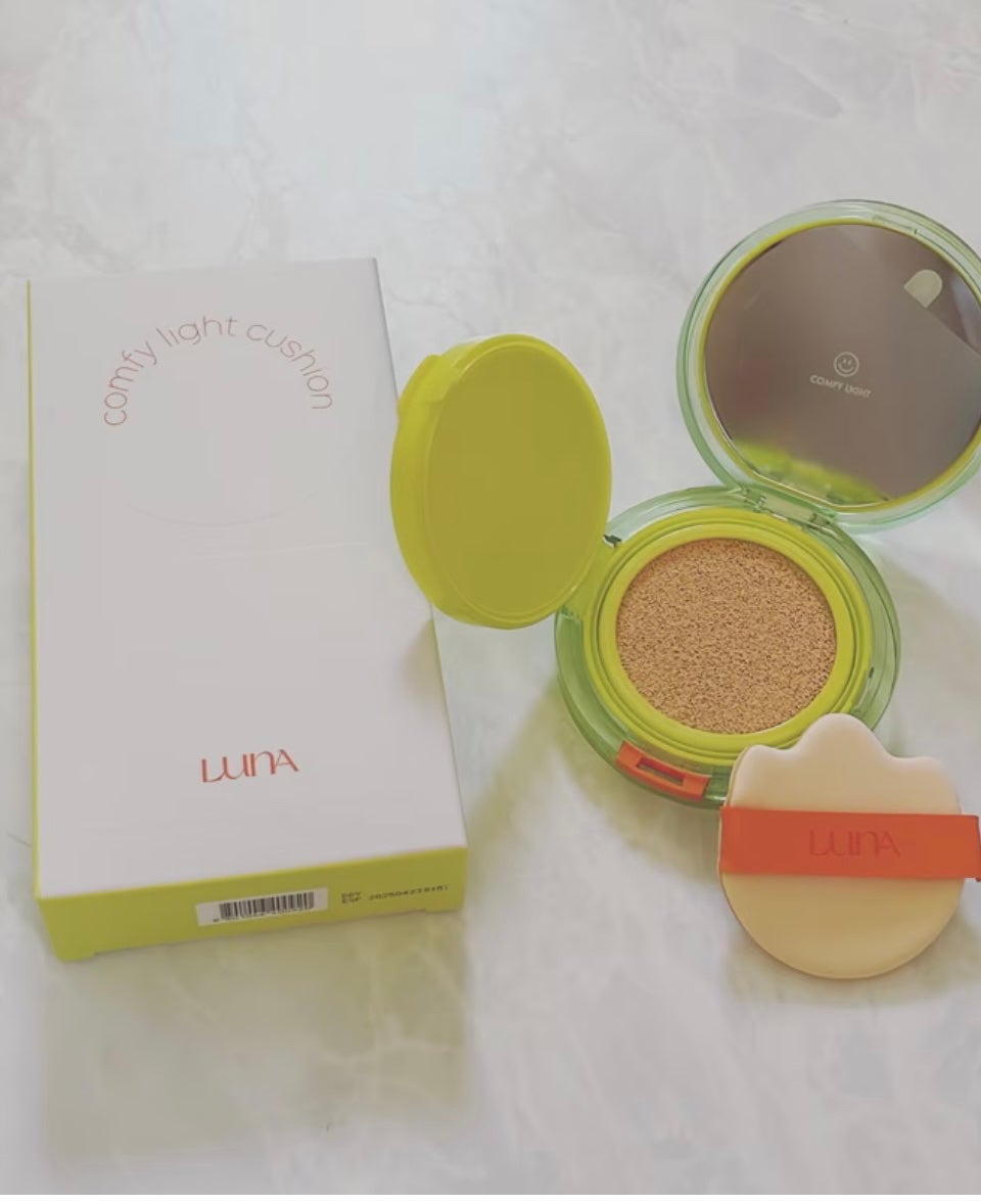 コンフィーライトクッション/LUNA/クッションファンデーションを使ったクチコミ(3枚目)