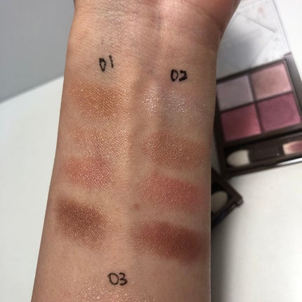 ニュアンスオンアイシャドウ/CEZANNE/アイシャドウパレットを使ったクチコミ(3枚目)