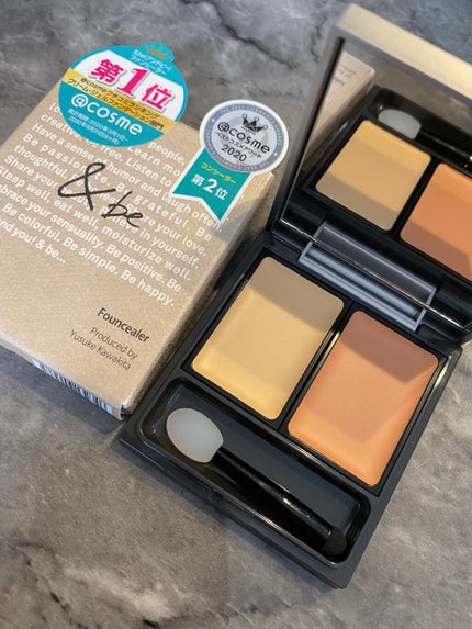 &be ファンシーラー/&be/パレットコンシーラーを使ったクチコミ(1枚目)