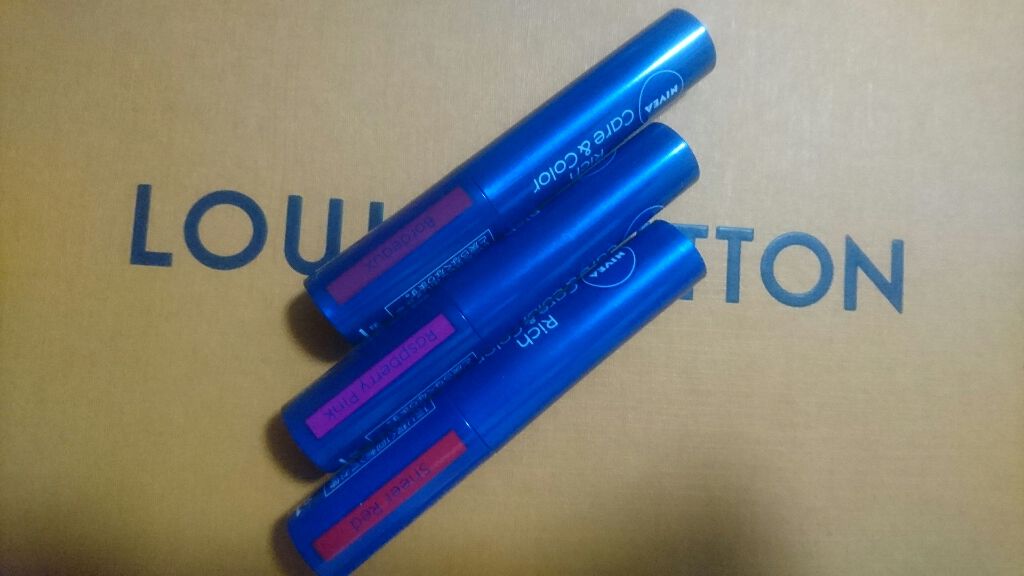 ニベア リッチケア＆カラーリップ/ニベア/リップクリームを使ったクチコミ（3枚目）