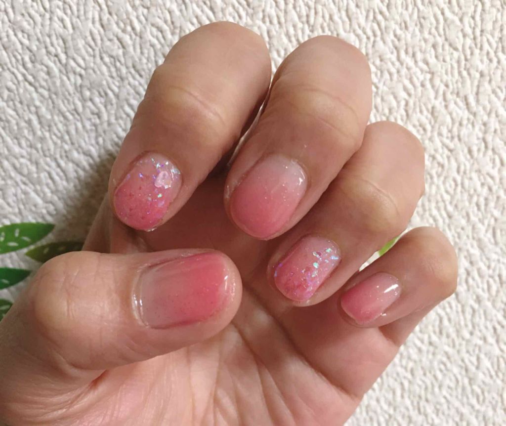 ネイルファンデーション/パラドゥ/マニキュアを使ったクチコミ(2枚目)