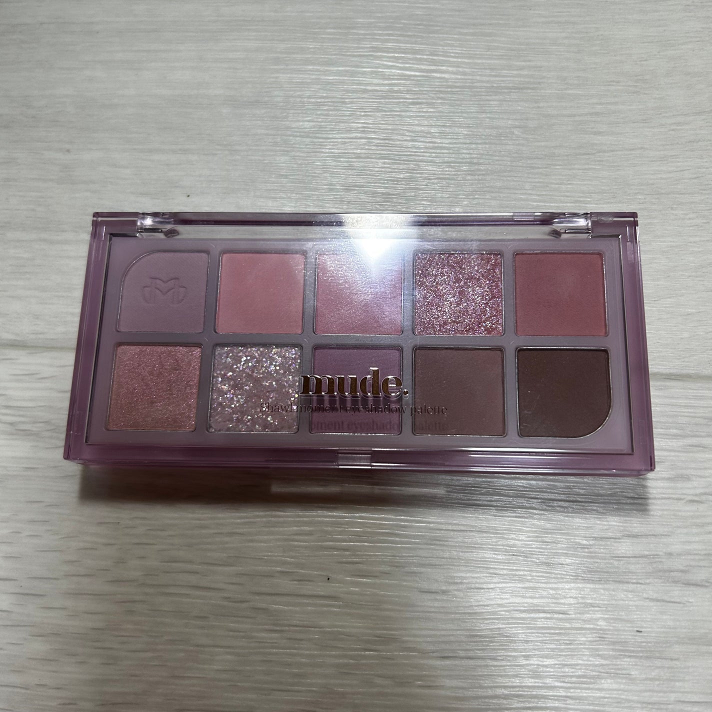MDショールモーメント アイシャドウパレット/mude/アイシャドウパレットを使ったクチコミ(1枚目)