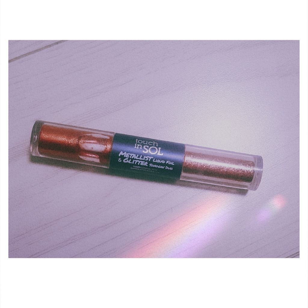 タッチインソル METALLISTグリッターシャドウデュオ/touch in SOL /グリッターを使ったクチコミ(1枚目)