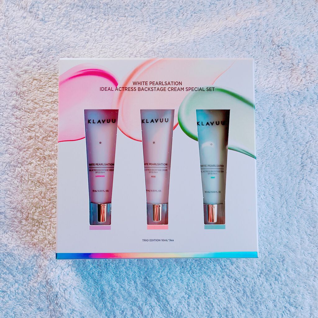 アイデアルアクトレスバックステージクリームスペシャルセット10ml ×3本/KLAVUU/その他キットセットを使ったクチコミ(1枚目)