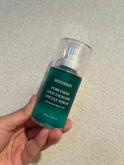 ポアセラショットエクソソームスピキュールセラム& ミニマイザー美顔/MEDITHERAPY/美容液を使ったクチコミ(1枚目)