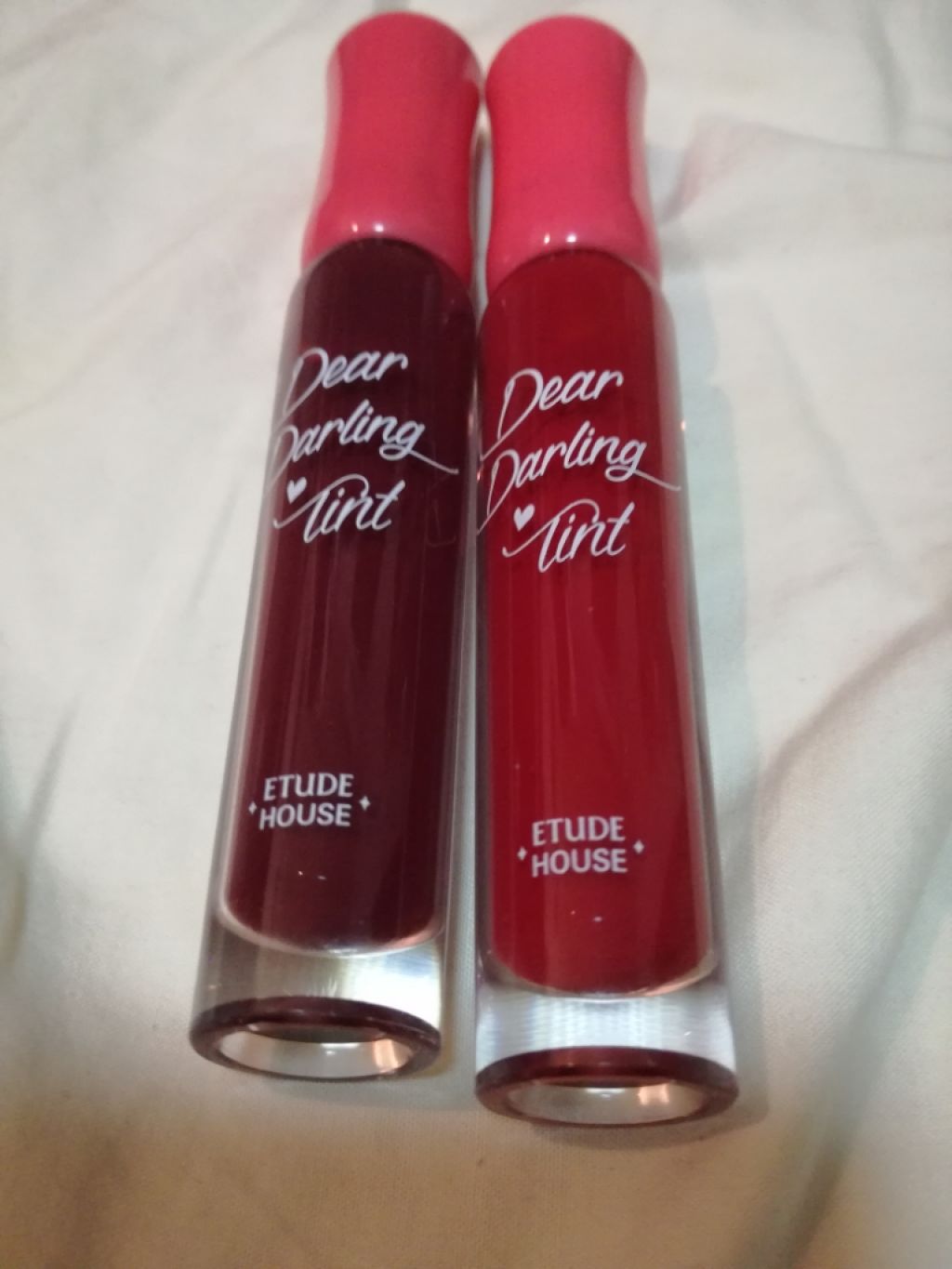ディアダーリン ウォータージェルティント RD303(アップル)/ETUDE/リップティントを使ったクチコミ（1枚目）