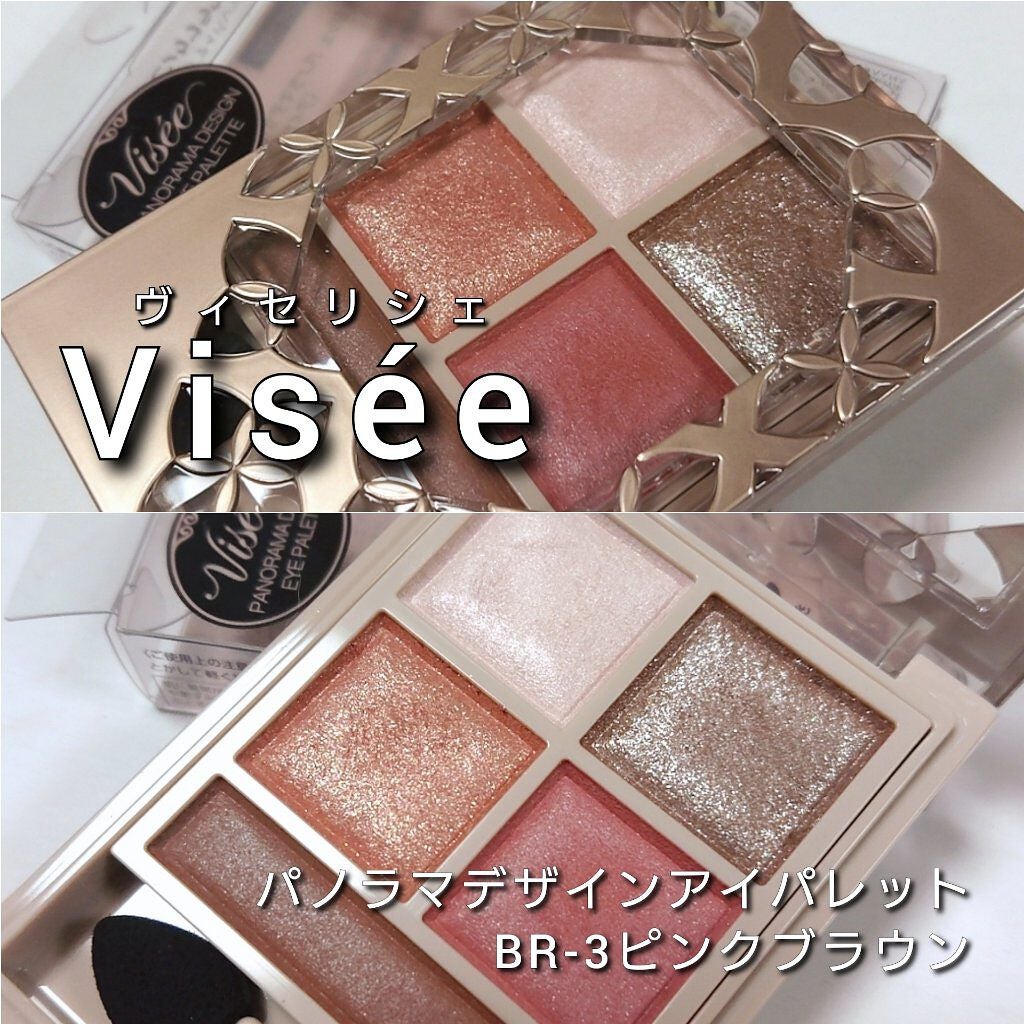 パノラマデザイン アイパレット/Visée/アイシャドウパレットを使ったクチコミ(2枚目)