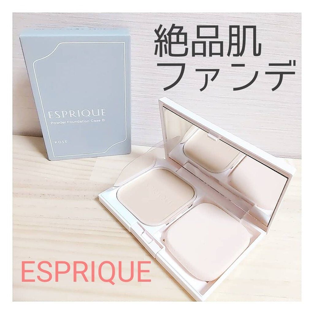 シンクロフィット パクト EX/ESPRIQUE/パウダーファンデーションを使ったクチコミ(1枚目)