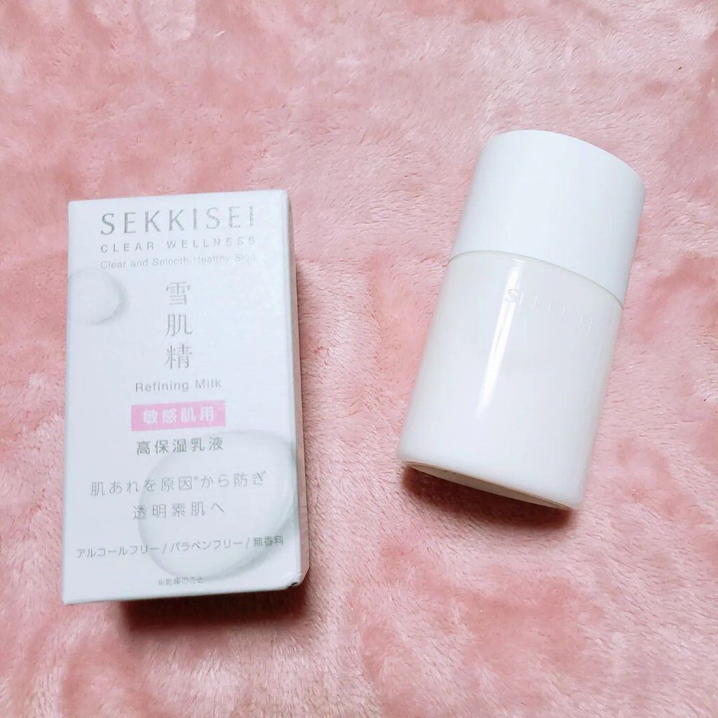 クリアウェルネス リファイニング ミルク 90ml/雪肌精/乳液を使ったクチコミ（2枚目）