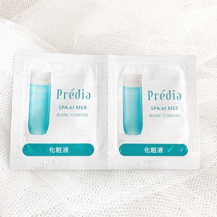 Prédia スパ・エ・メール ブラン コンフォールのクチコミ「📝サンプル備忘録📝
ーーーーーーーーーーーーーーーー
プレディア
スパ・エ・メール ブラン .....」(1枚目)