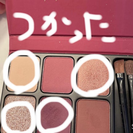 アイカラーパレット/heme/アイシャドウパレットを使ったクチコミ(3枚目)