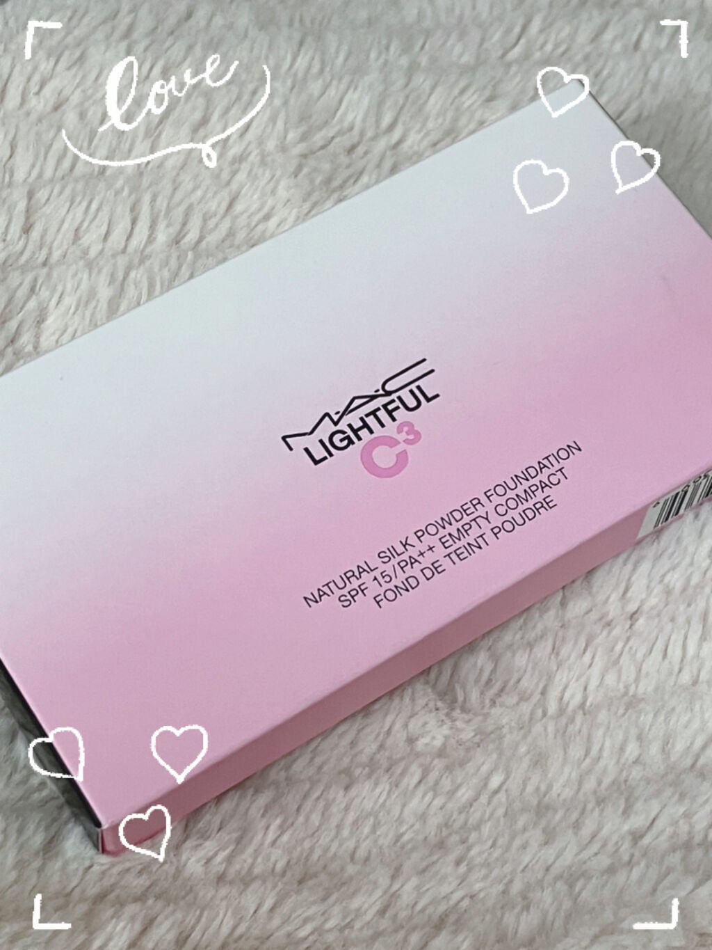 ライトフル C3 ナチュラル シルク パウダーファンデーション/M・A・C/パウダーファンデーションを使ったクチコミ(3枚目)