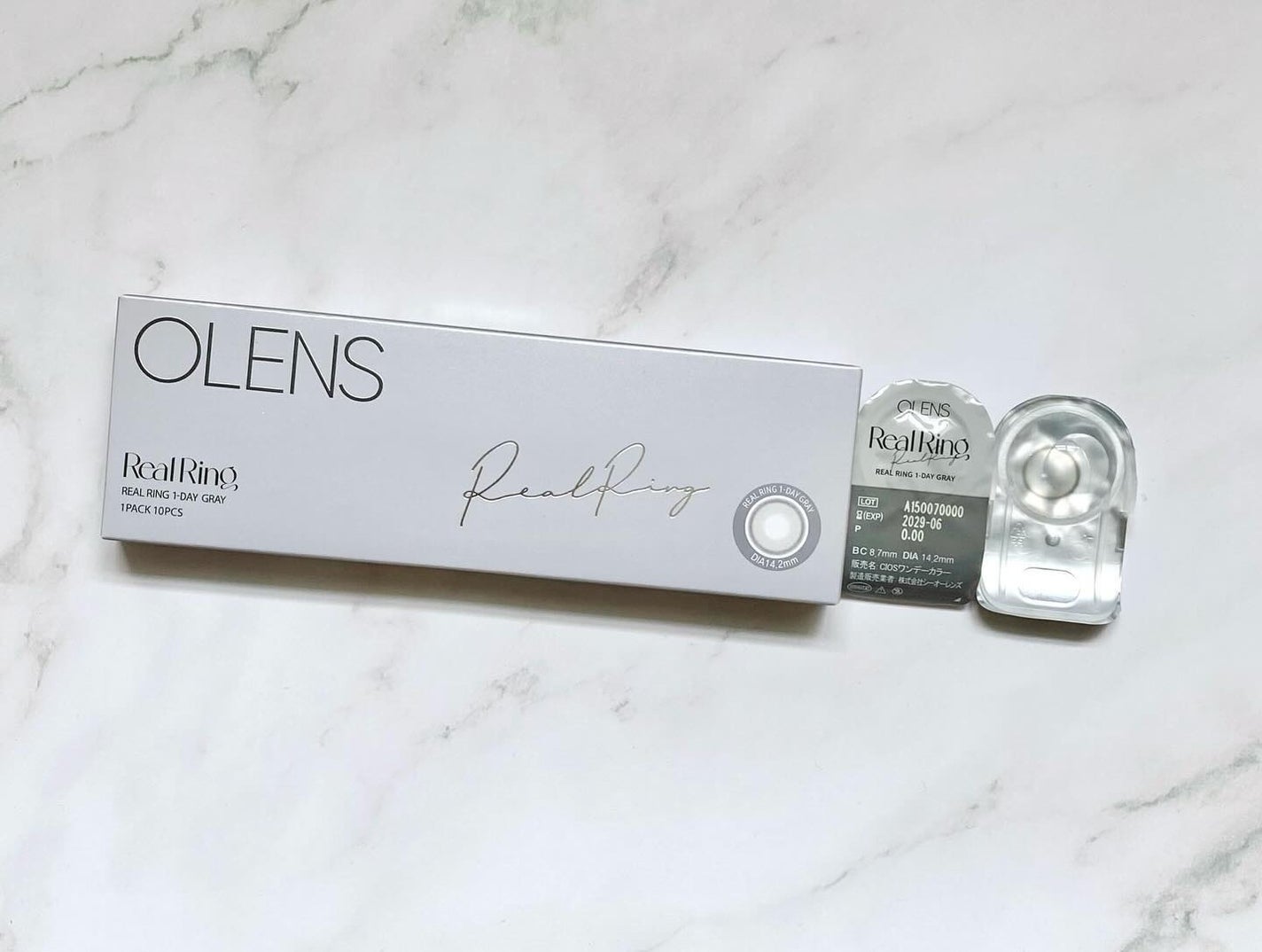 Real Ring 1day/OLENS/ワンデー(1DAY)カラコンを使ったクチコミ(2枚目)