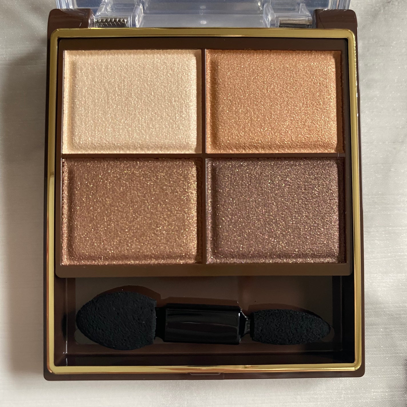 スキニーリッチシャドウ/excel/アイシャドウパレットを使ったクチコミ(3枚目)