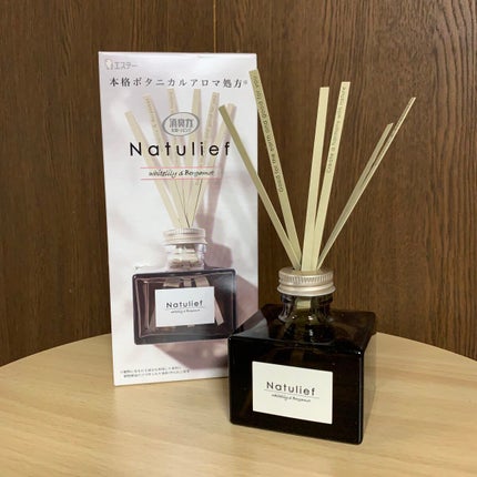 消臭力 Natulief 玄関・リビング用 リードディフューザー/消臭力/ルームフレグランスを使ったクチコミ(1枚目)