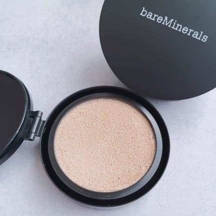 オリジナル ピュア セラム カバーアップ クッション/bareMinerals/クッションファンデーションを使ったクチコミ(4枚目)