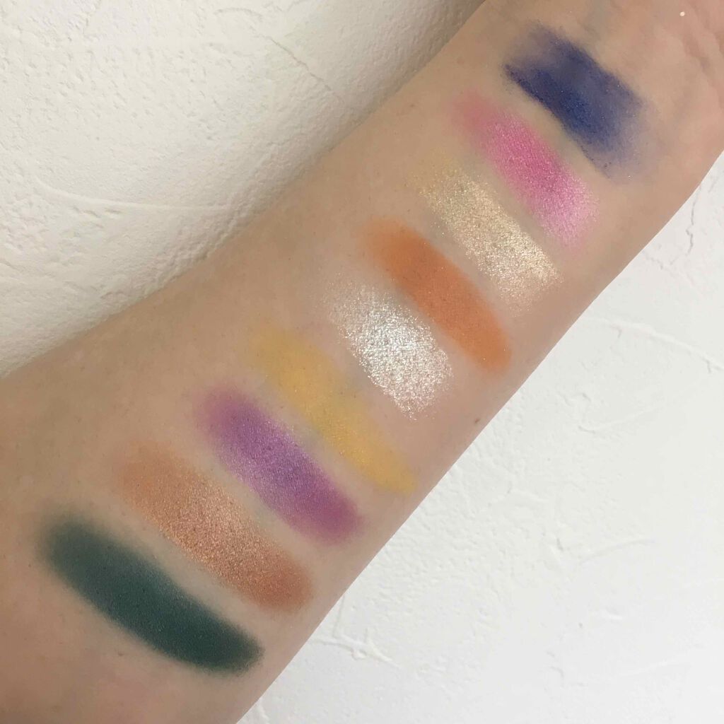 UR GLAM BLOOMING EYE COLOR PALETTE/U R GLAM/アイシャドウパレットを使ったクチコミ(3枚目)