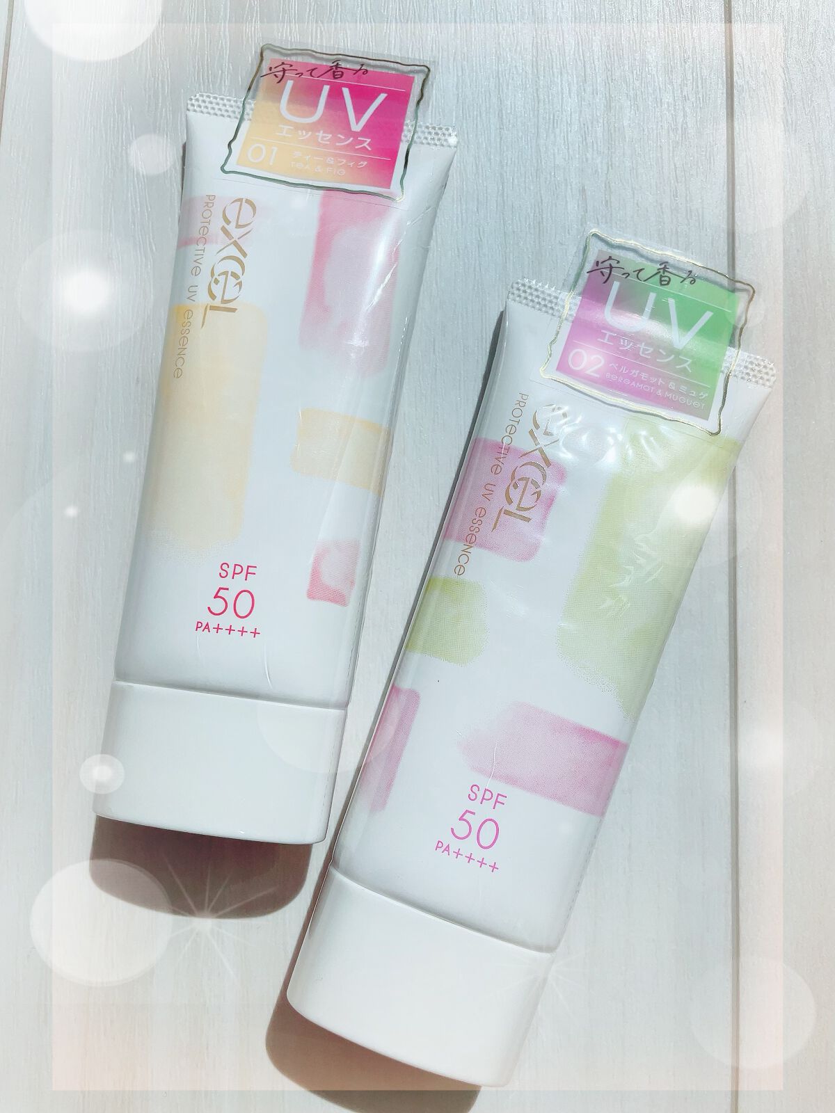 プロテクティブ UVエッセンス/excel/日焼け止めローションを使ったクチコミ（1枚目）