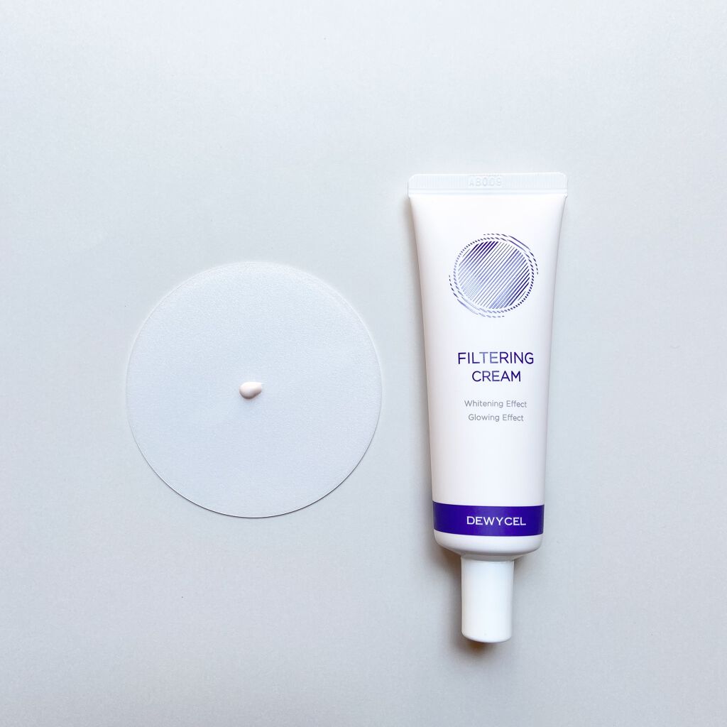フィルタリングクリーム/DEWYCEL/日焼け止めクリームを使ったクチコミ（1枚目）