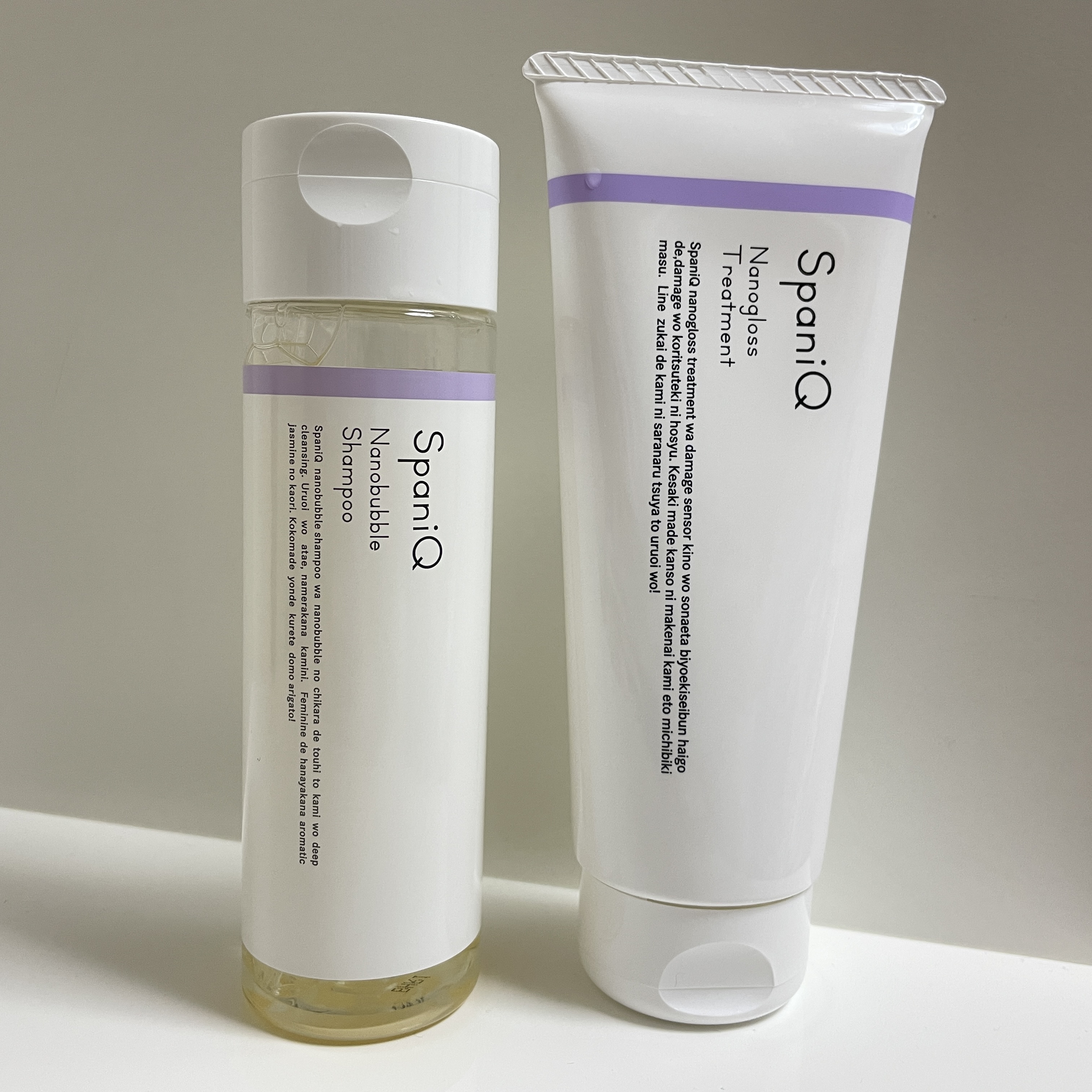 ナノグロストリートメント/SpaniQ/洗い流すヘアトリートメントを使ったクチコミ（1枚目）