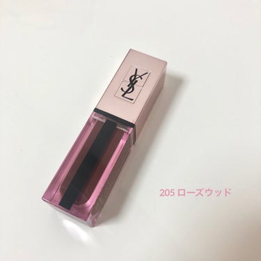 ルージュ ピュールクチュール ヴェルニ ウォーターグロウ/YVES SAINT LAURENT BEAUTE/口紅を使ったクチコミ（1枚目）