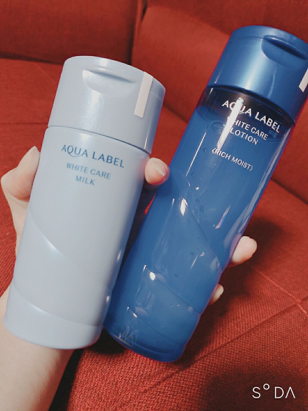ホワイトケア ミルク/アクアレーベル/乳液を使ったクチコミ（1枚目）