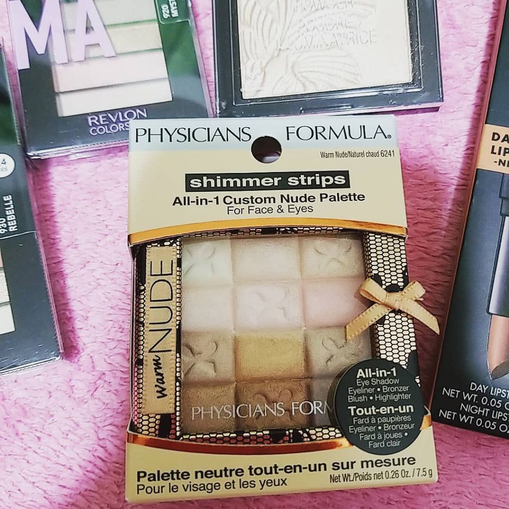 シマー ストリップ オールインワン カスタム ヌード パレット フォー フェイス & アイズ/PHYSICIANS FORMULA/パウダーチークを使ったクチコミ(3枚目)