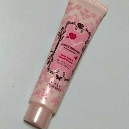 ローズ エンリッチ ハンド クリーム/ハッピーバスデイ プレシャスローズ/ハンドクリームを使ったクチコミ(1枚目)