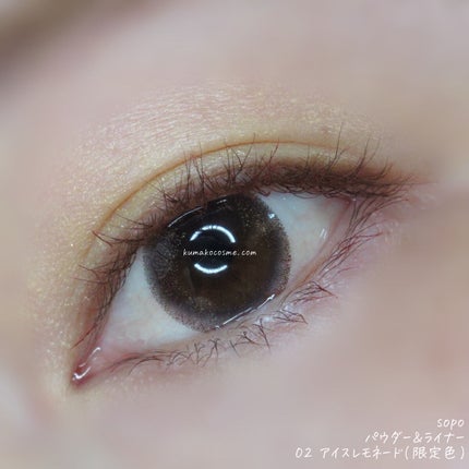 パウダー&ライナー/sopo/スティックアイシャドウを使ったクチコミ(5枚目)