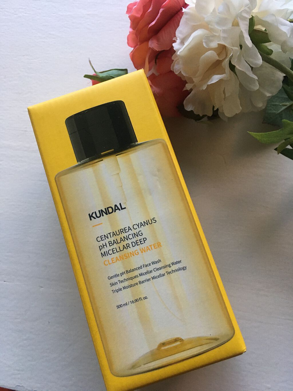 KUNDAL セントレアサイナスpHバランシング ミセラー ディープクレンジングウォーターのクチコミ「KUNDAL
セントレアサイナスpHバランシング ミセラー ディープクレンジングウォーター

.....」（2枚目）