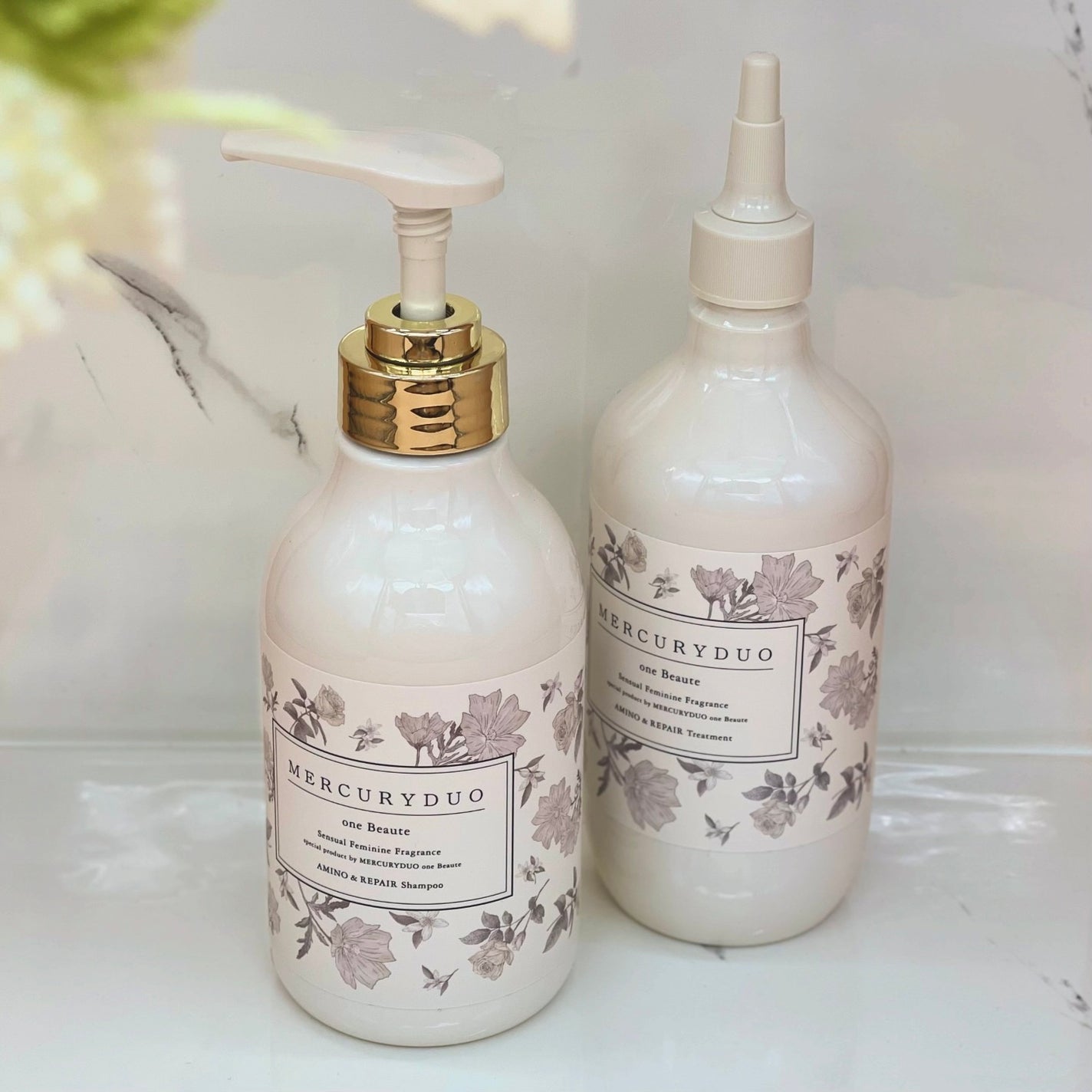 フレグランスシャンプー&ウォータートリートメント スパークリングフローラルの香り/MERCURYDUO/市販シャンプーを使ったクチコミ(1枚目)