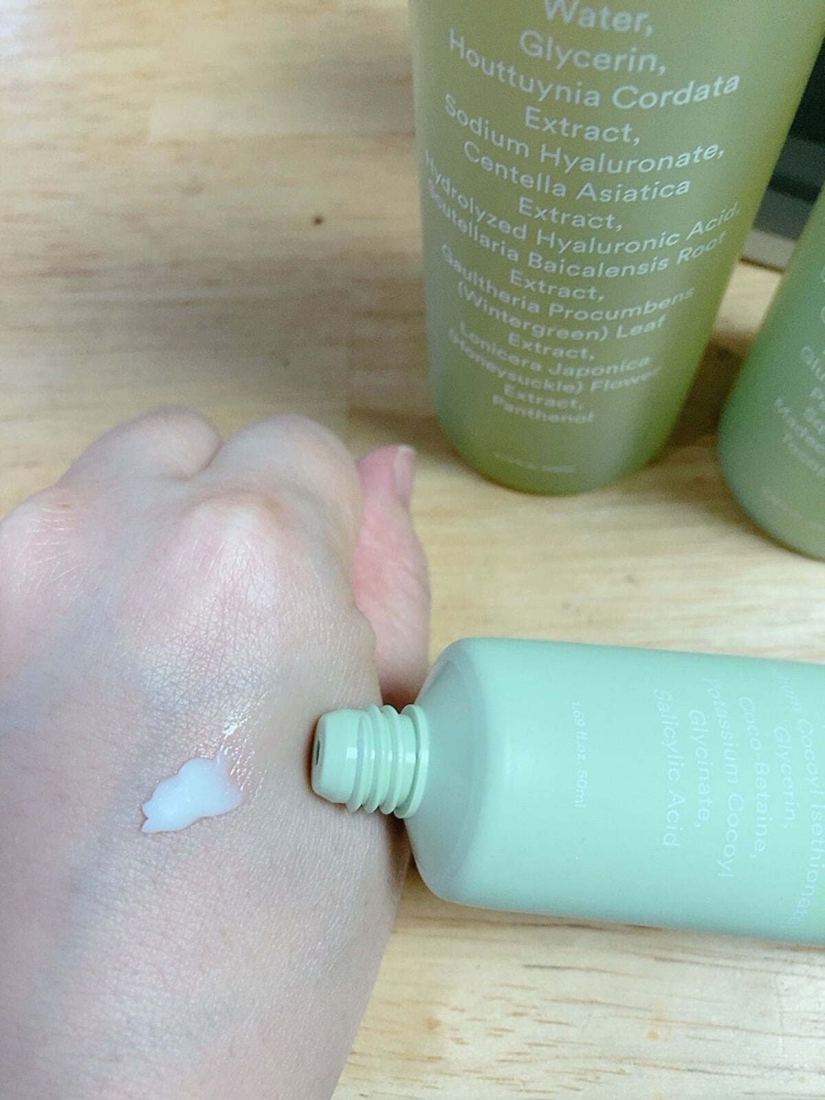 <楽天限定>ドクダミ3種セット/Abib /スキンケアキットを使ったクチコミ(2枚目)