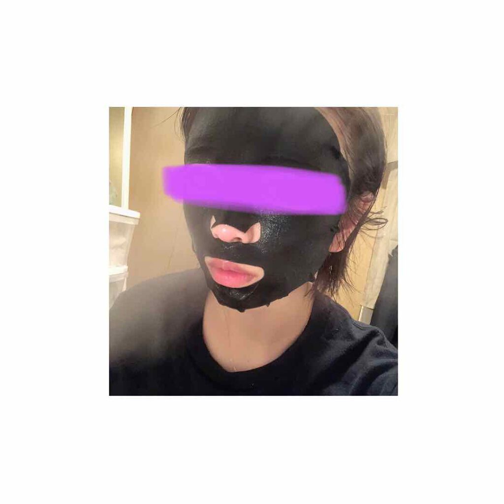 W.H.P ブラックマスク JEX/MEDIHEAL/シートマスク・パックを使ったクチコミ（2枚目）