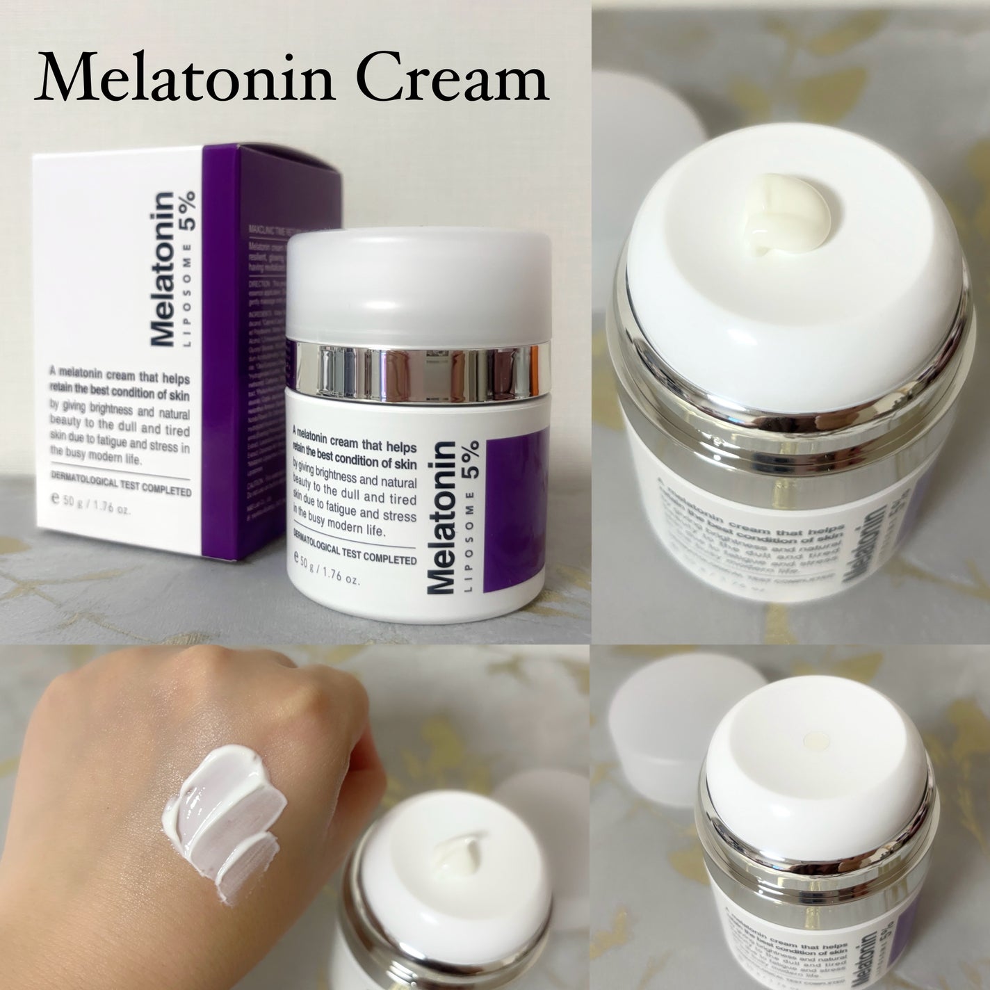 タイムリターンメラトニンクリーム/MAXCLINIC/フェイスクリームを使ったクチコミ(4枚目)