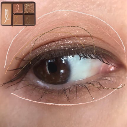 オールラウンドアイパレット/hince/マルチパレットを使ったクチコミ(6枚目)