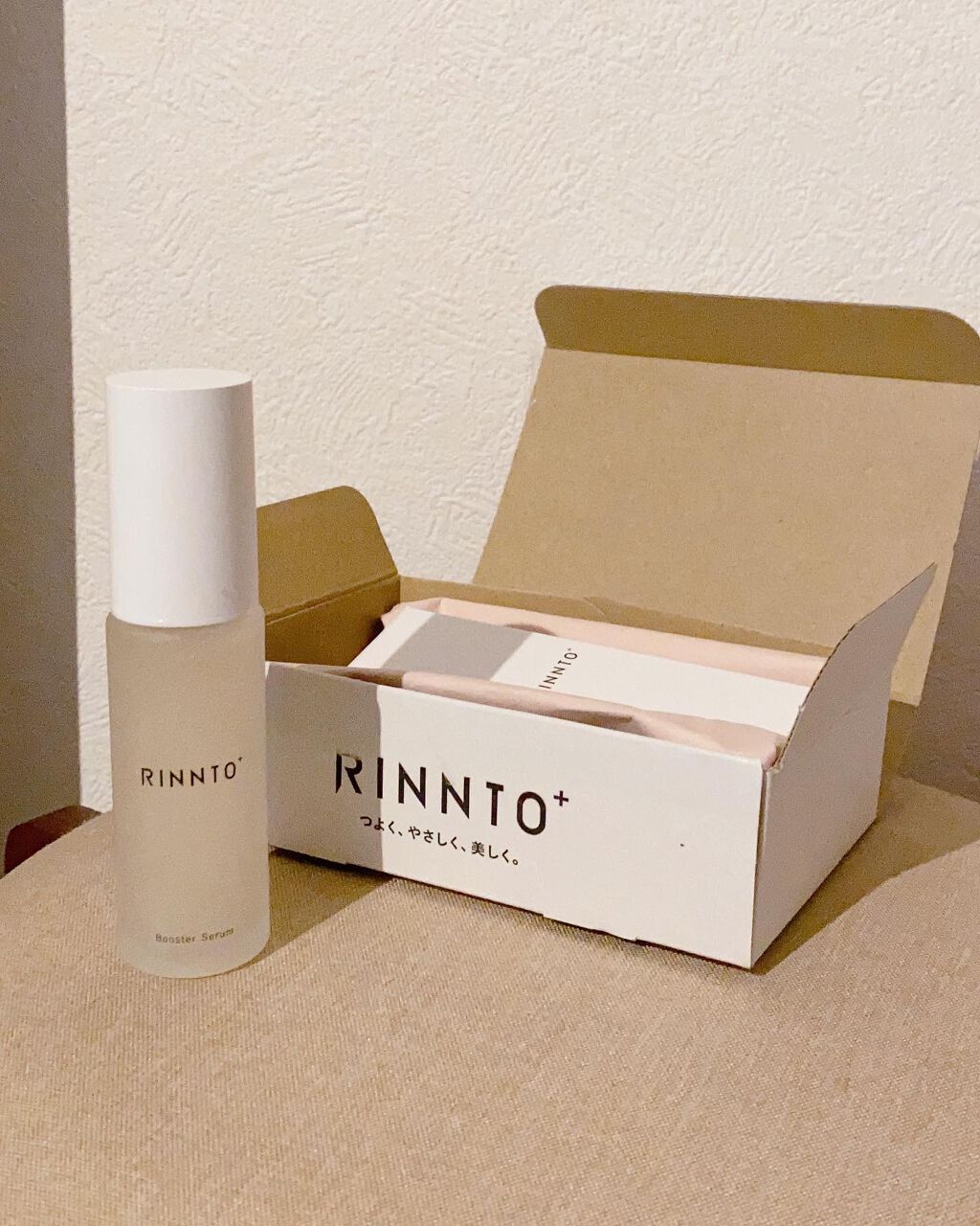 ブースターセラム/RINNTO+/ブースター・導入液を使ったクチコミ（2枚目）