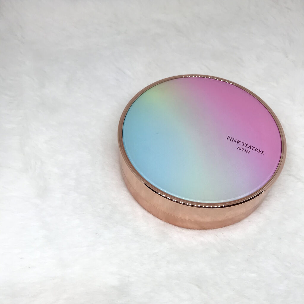 ピンクティーツリーカバークッション/APLIN/クッションファンデーションを使ったクチコミ（3枚目）