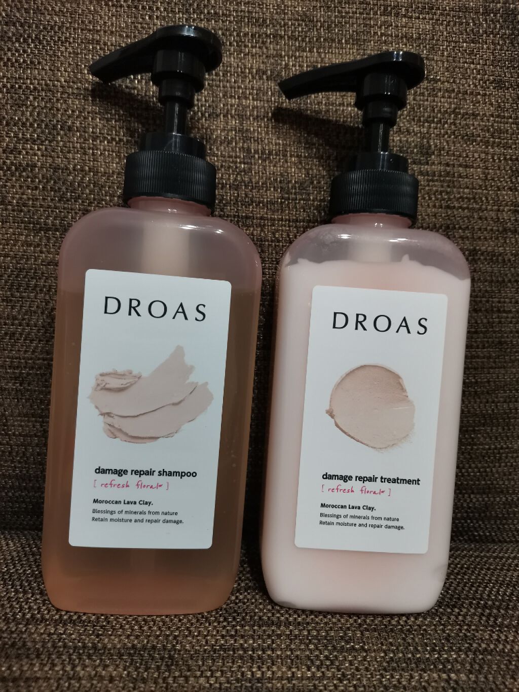 ダメージリペアシャンプー／トリートメント/DROAS/市販シャンプーを使ったクチコミ（1枚目）