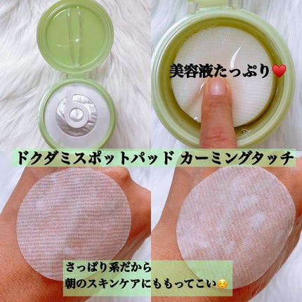 ドクダミカーミングタッチスポットパッド/Abib /トナーパッドを使ったクチコミ(4枚目)