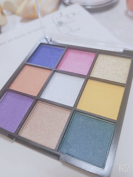 UR GLAM BLOOMING EYE COLOR PALETTE/U R GLAM/アイシャドウパレットを使ったクチコミ(2枚目)