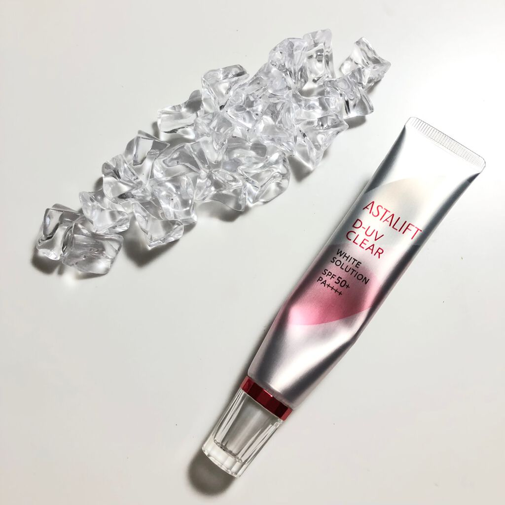 D-UVクリア ホワイトソリューション/アスタリフト/日焼け止めクリームを使ったクチコミ(1枚目)