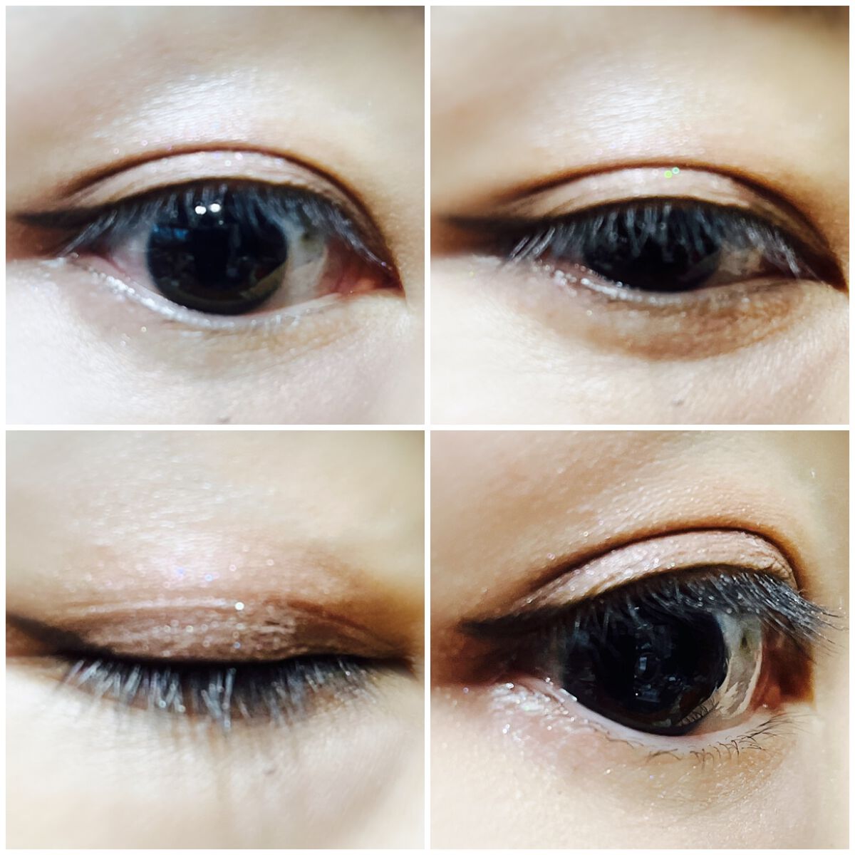  シアー グリッターアイズ/KiSS/単色アイシャドウを使ったクチコミ（2枚目）