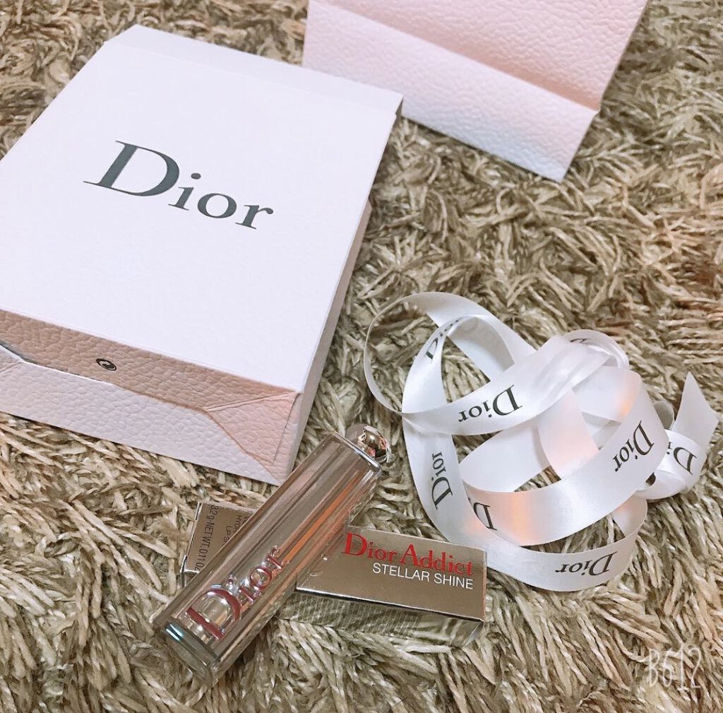 ディオール アディクト ステラー シャイン 667 ピンク メテオール/Dior/口紅を使ったクチコミ（3枚目）